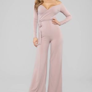 Mauve jumpsuit
